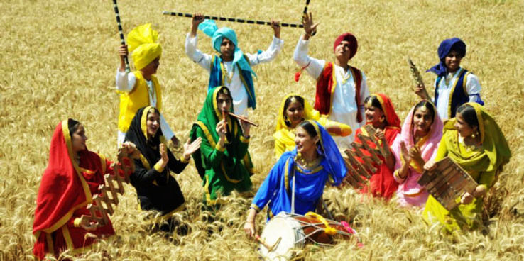 Baisakhi-13th April-New Year Day in Punjab